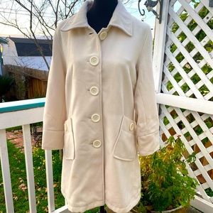 Sweatshirt Feel Trench Coat; Fully Lined. So pretty, trendy, comfy AND FUN‼️